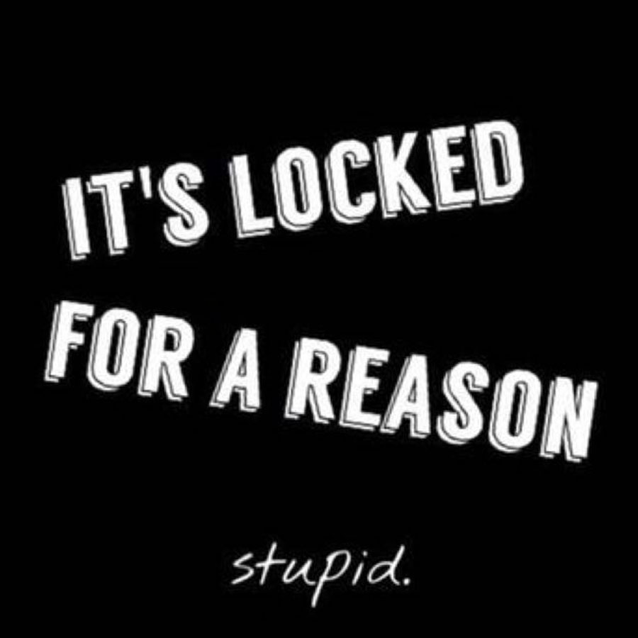 It's locked for a reason - ستيكرزات راجو - Browse our Stickers Collection!