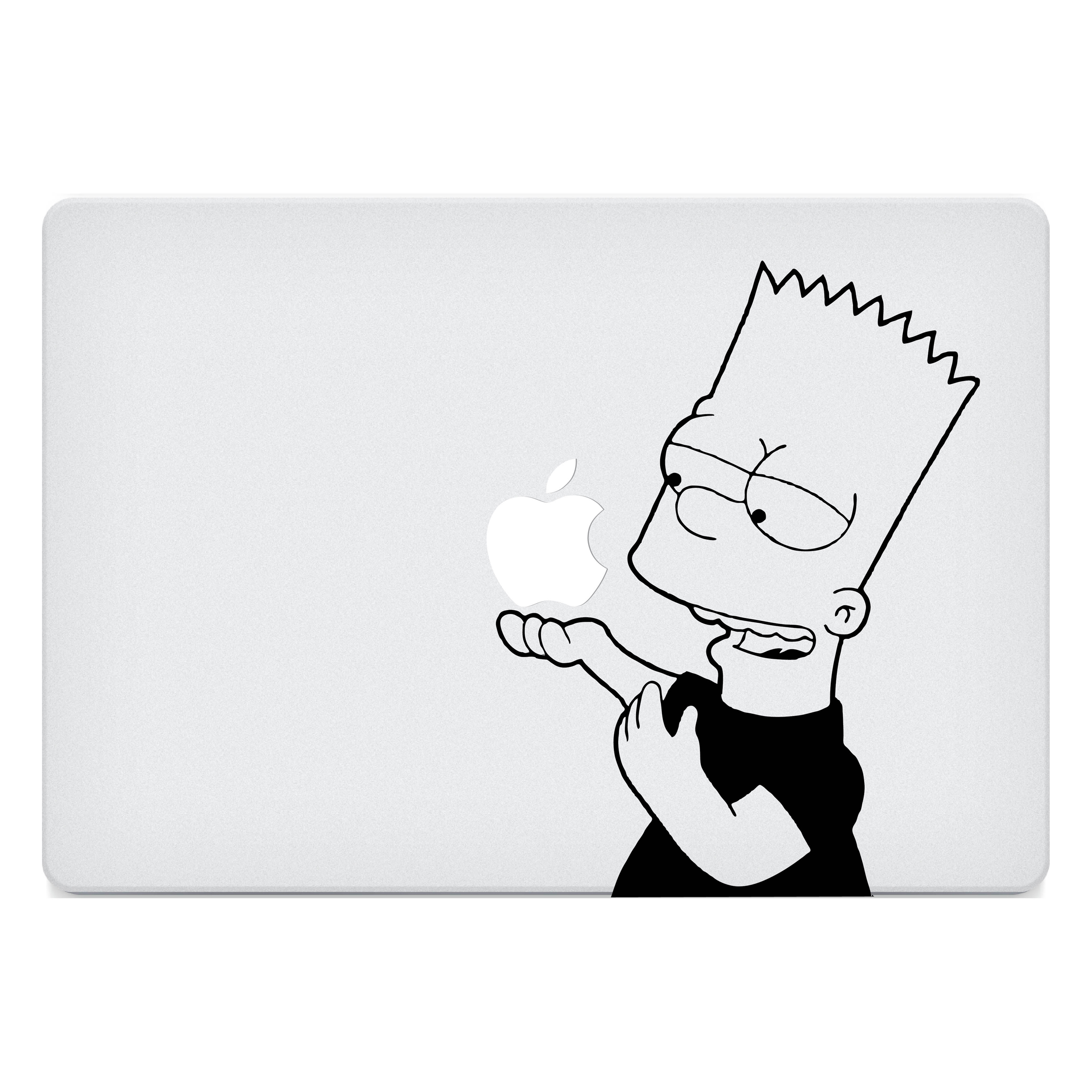 simpsons macbook sticker